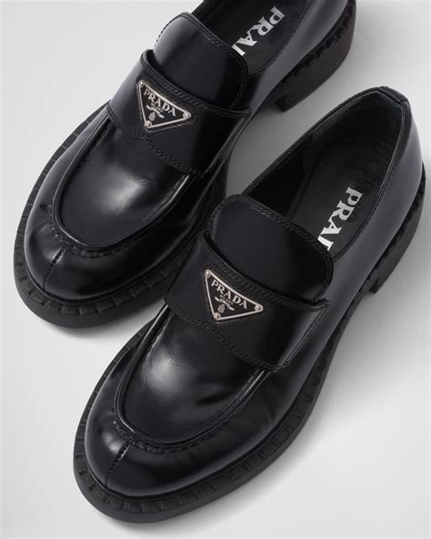 prada penny loafers women|prada platform loafer.